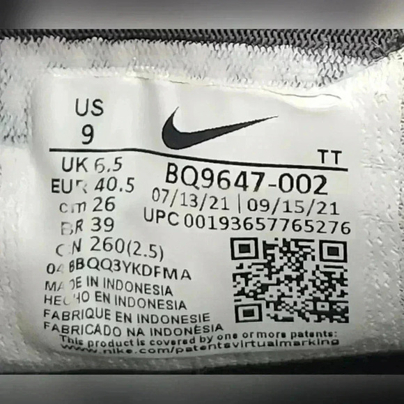 Nike Zoom Pegasus 37 Running Shoes Womens Size 9 Sneakers Athletic Training - Picture 9 of 9